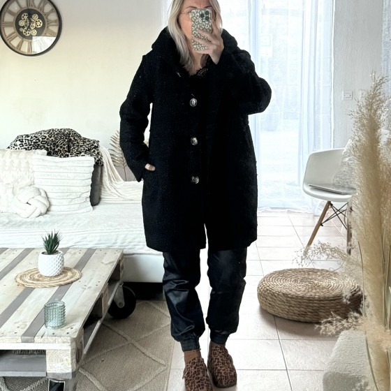 MANTEAU NOIR MARIE