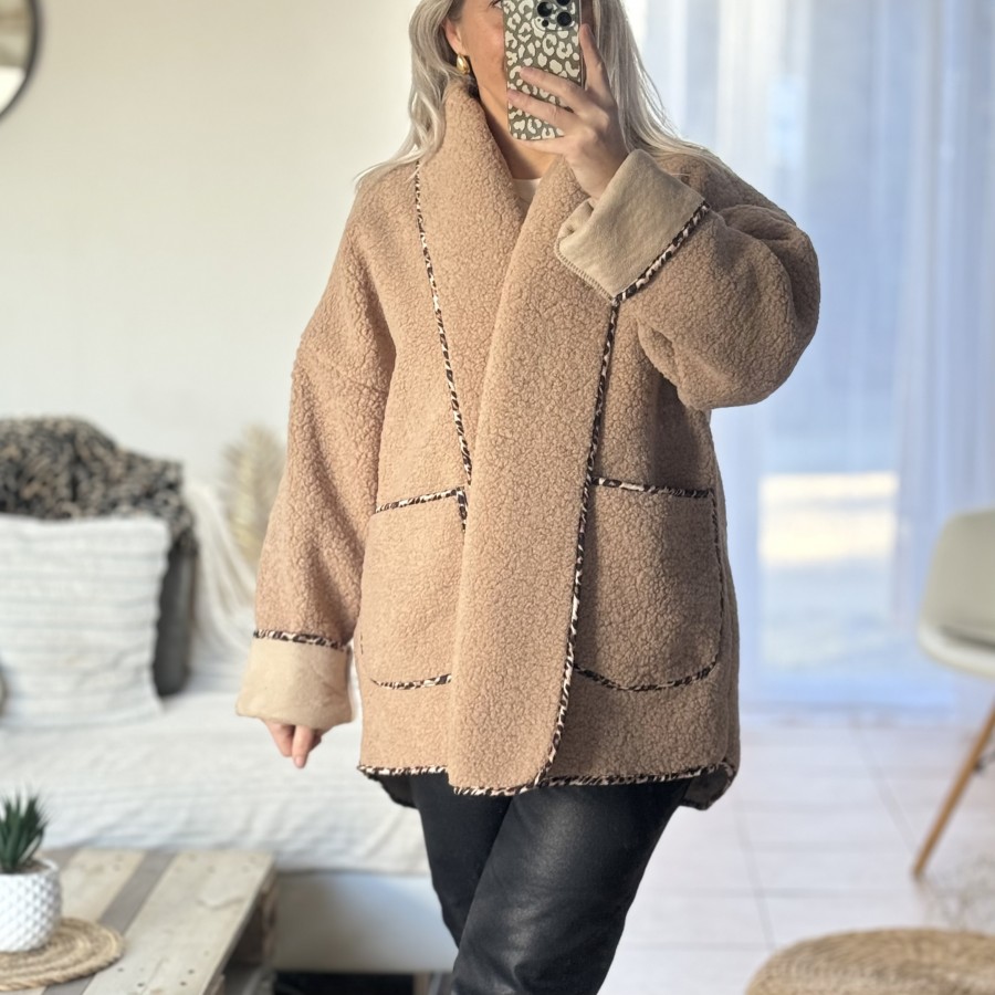 MANTEAU BEIGE JADE