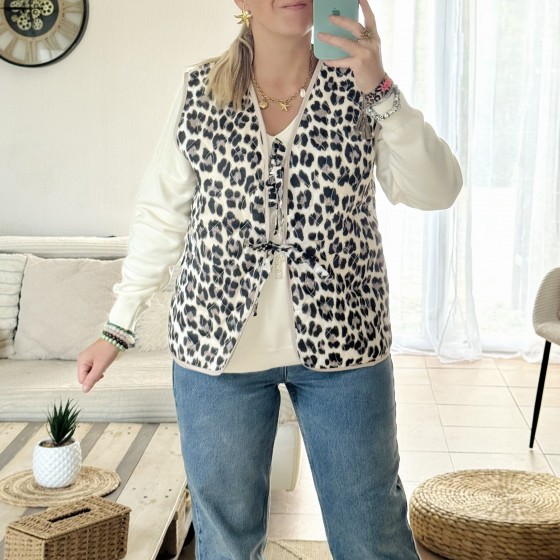 GILET SANS MANCHES LÉO