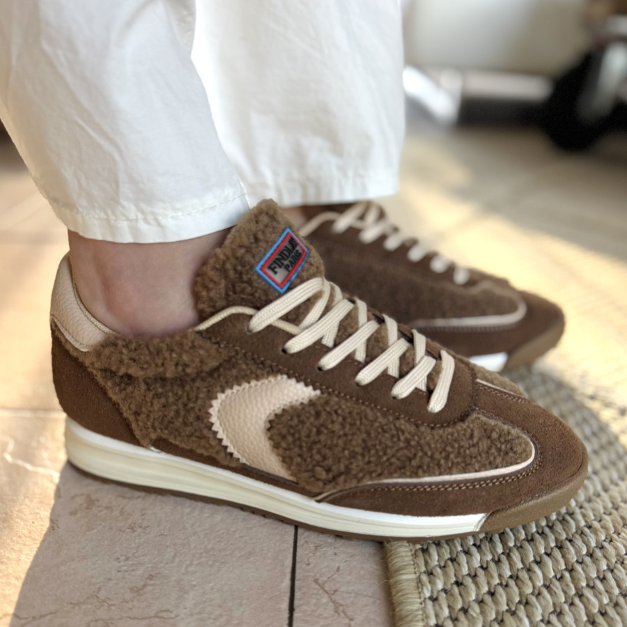 baskets findlay moumoute camel marron