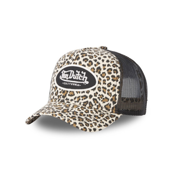 CASQUETTE BASE-BALL MOTIF LÉOPARD VON-DUTCH