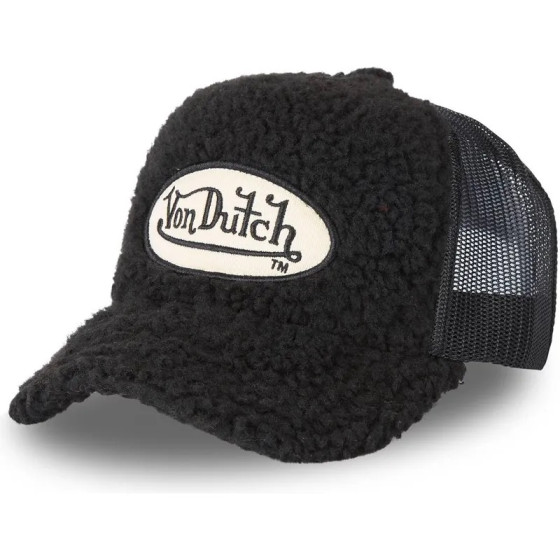 CASQUETTE BASE-BALL MOUMOUTE NOIRE VON-DUTCH