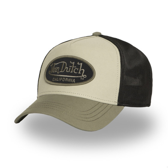 CASQUETTE VON DUTCH BASE-BALL KAKI