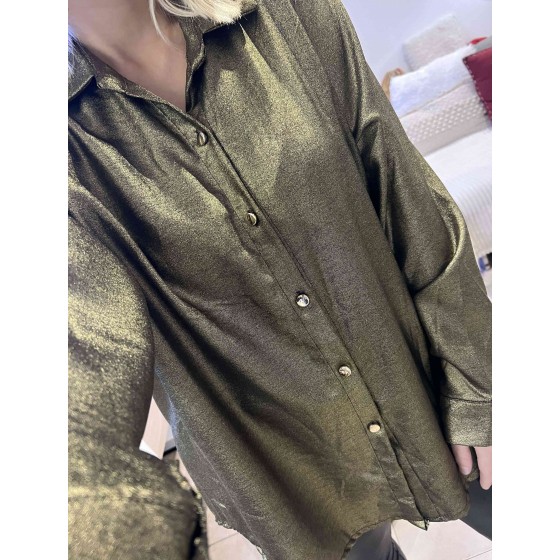 chemise dorée